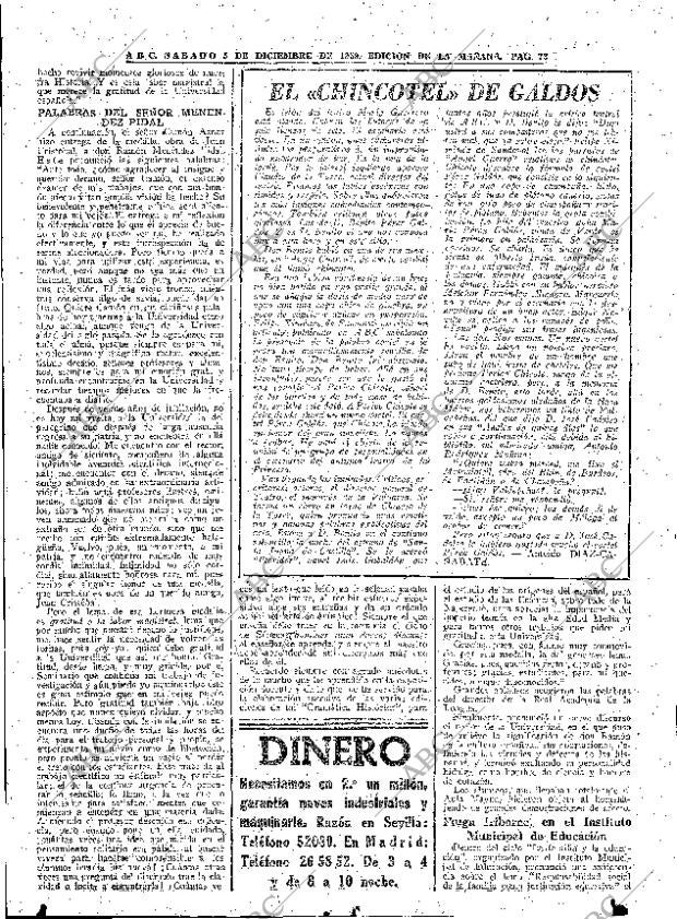 ABC MADRID 05-12-1959 página 72