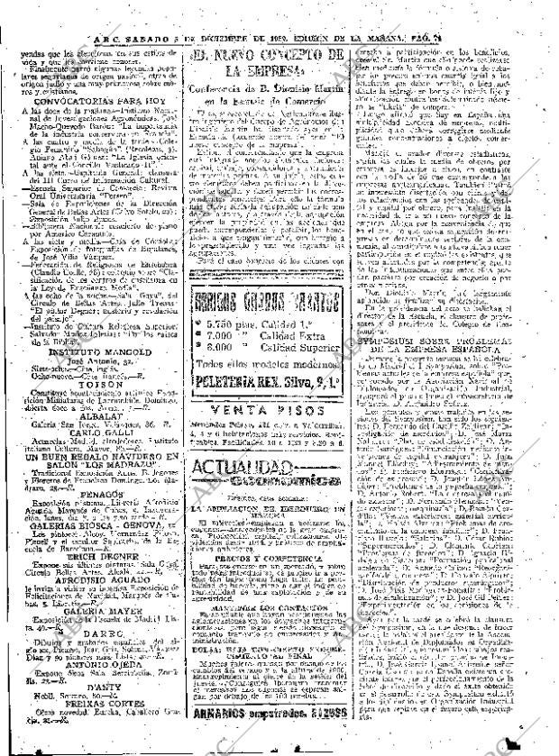 ABC MADRID 05-12-1959 página 74