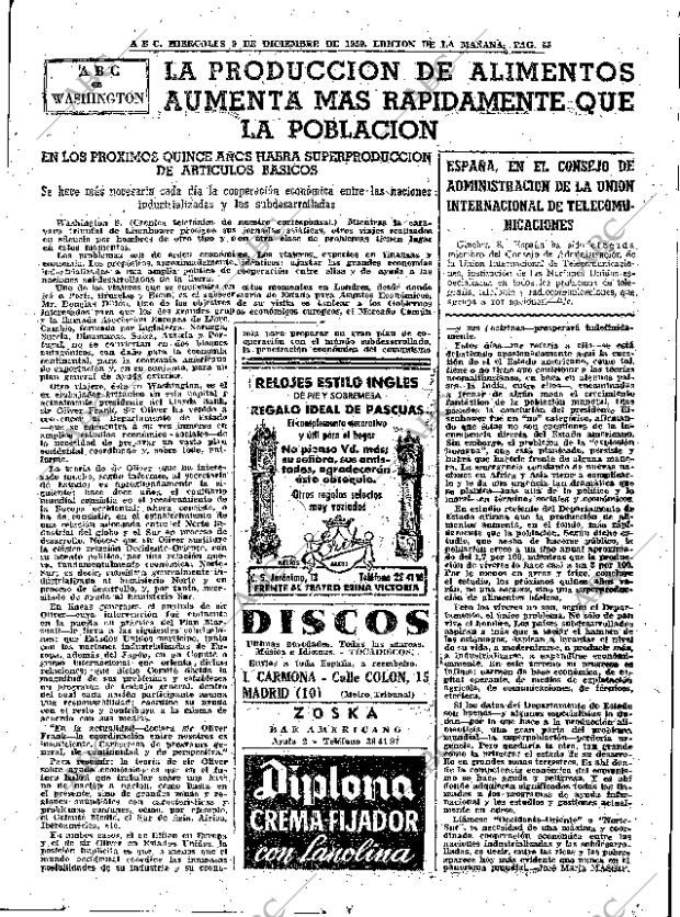 ABC MADRID 09-12-1959 página 55