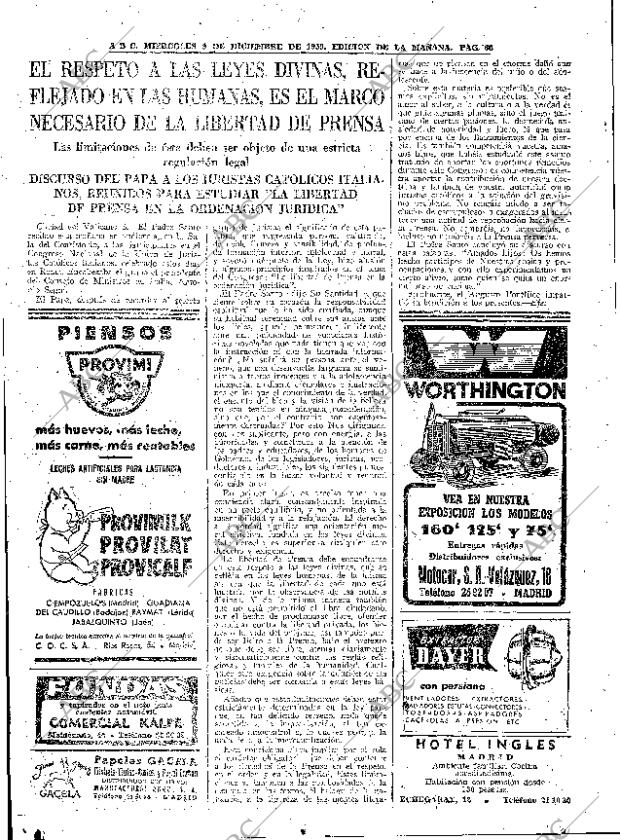 ABC MADRID 09-12-1959 página 60