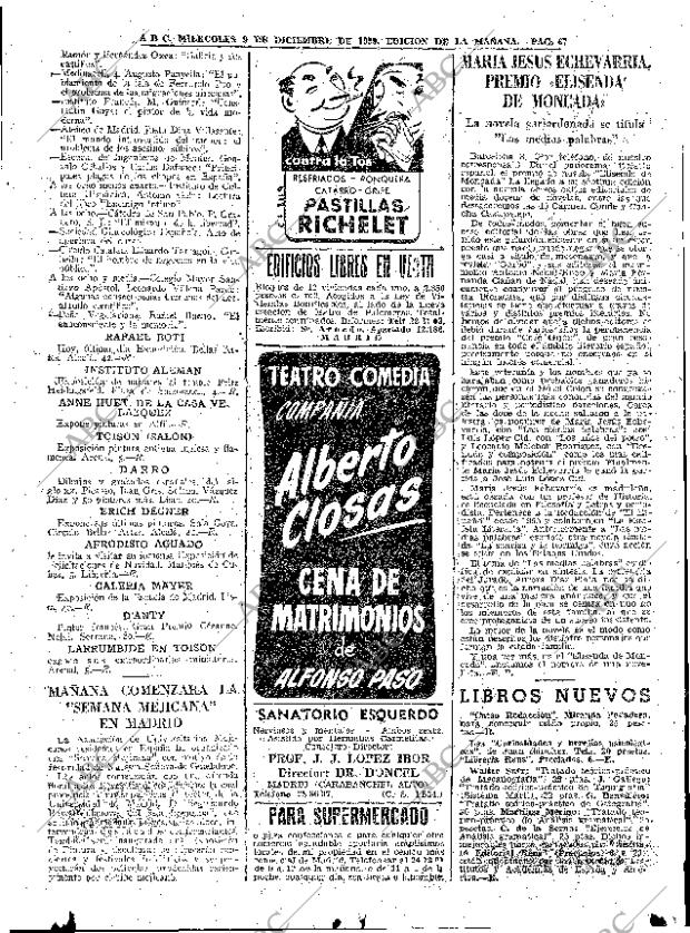 ABC MADRID 09-12-1959 página 67