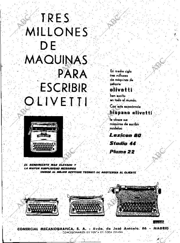 ABC MADRID 10-12-1959 página 72