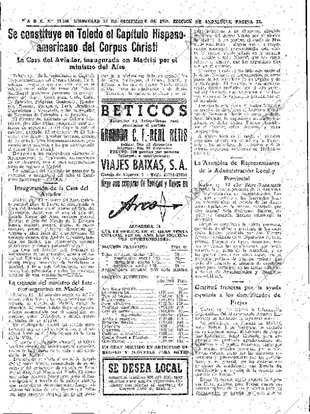 ABC SEVILLA 16-12-1959 página 35