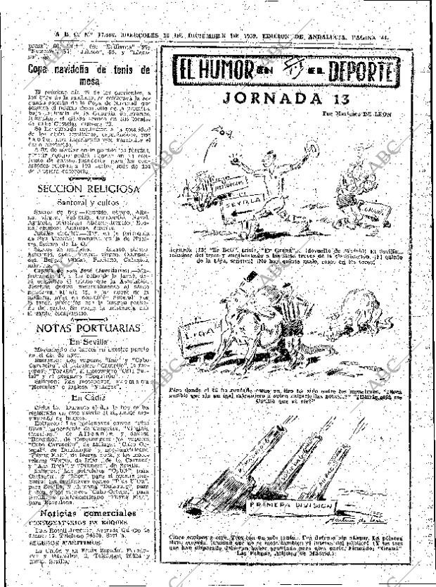 ABC SEVILLA 16-12-1959 página 44