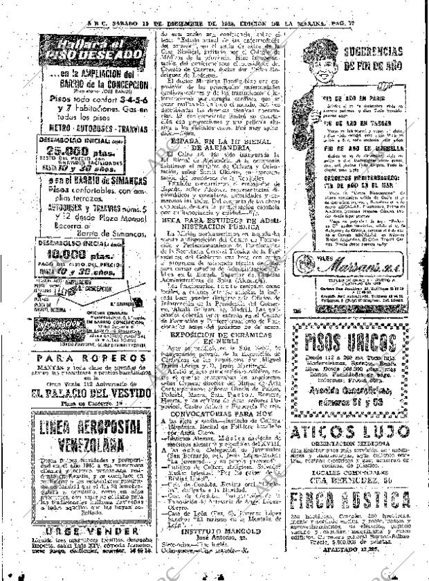 ABC MADRID 19-12-1959 página 72