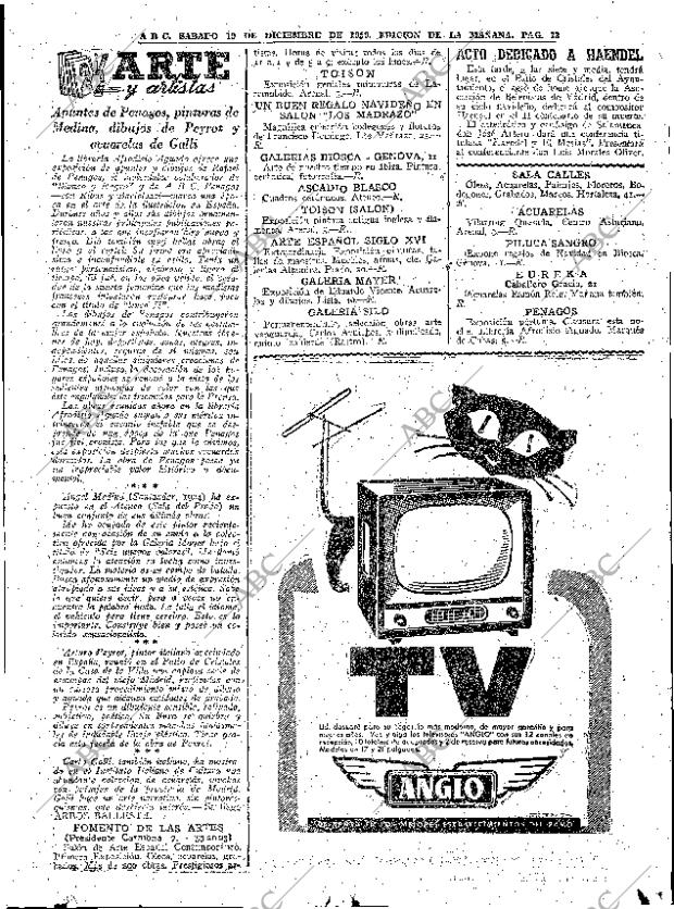 ABC MADRID 19-12-1959 página 73