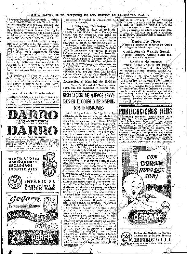 ABC MADRID 19-12-1959 página 78