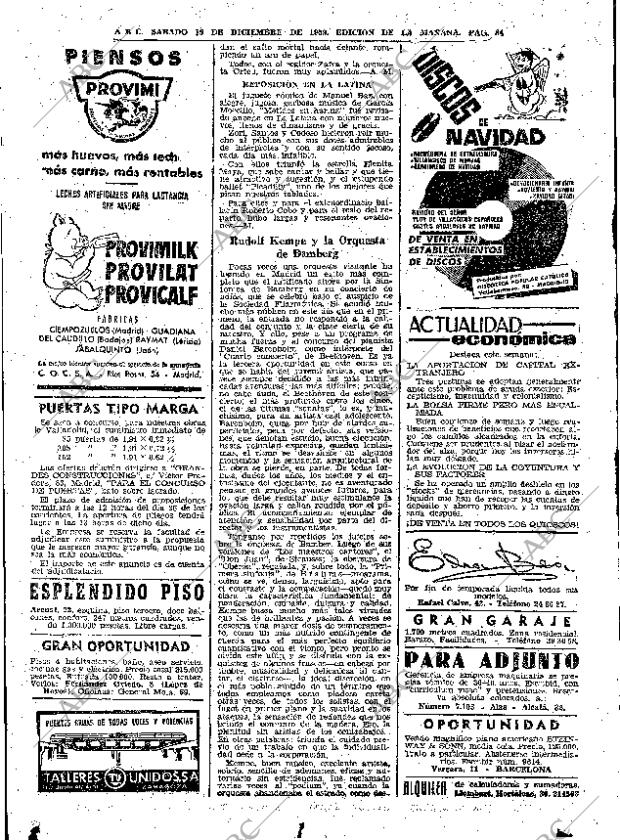 ABC MADRID 19-12-1959 página 84