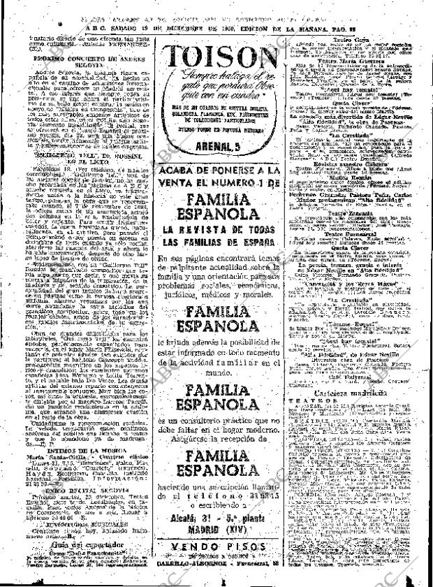 ABC MADRID 19-12-1959 página 85