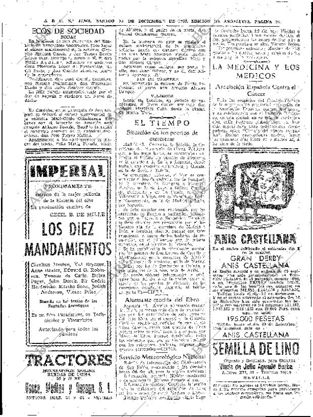 ABC SEVILLA 19-12-1959 página 26