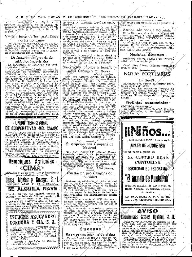 ABC SEVILLA 19-12-1959 página 30