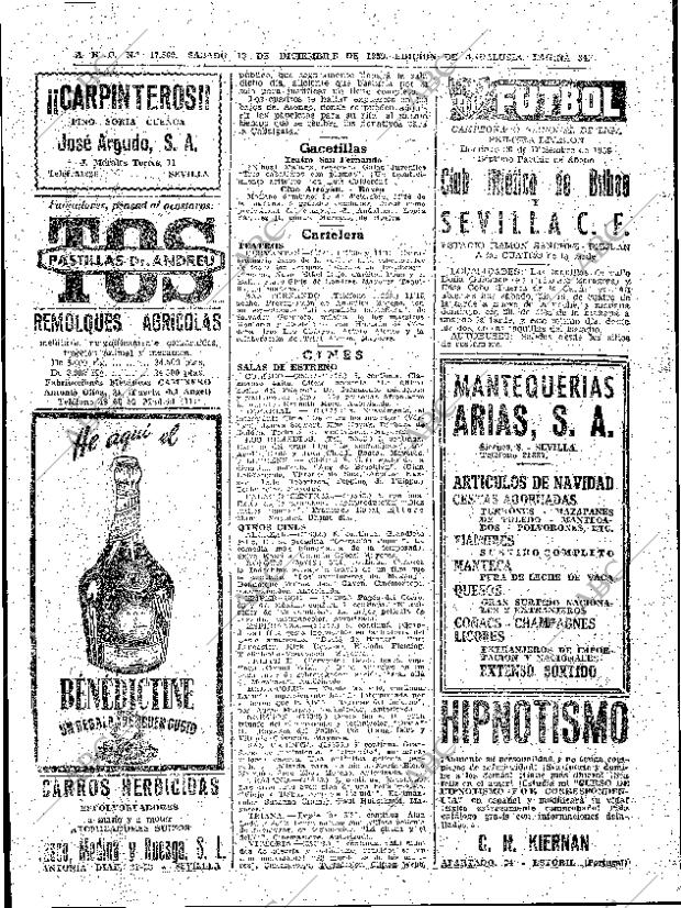 ABC SEVILLA 19-12-1959 página 34