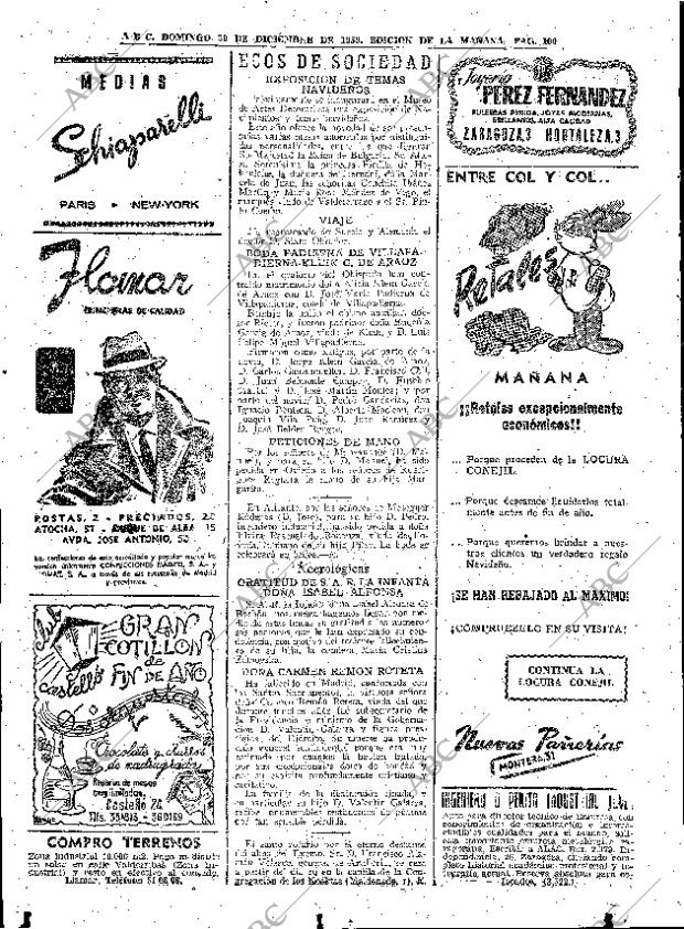 ABC MADRID 20-12-1959 página 100