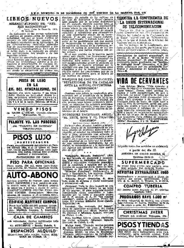 ABC MADRID 20-12-1959 página 112
