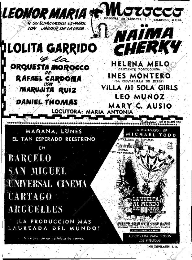 ABC MADRID 20-12-1959 página 54