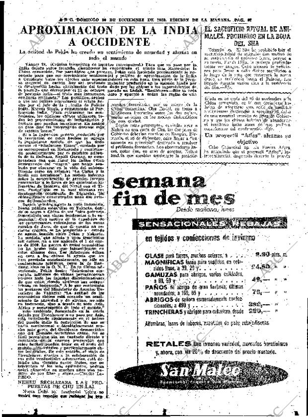 ABC MADRID 20-12-1959 página 97