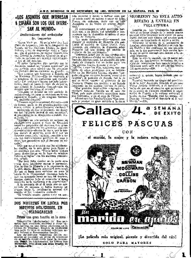 ABC MADRID 20-12-1959 página 99