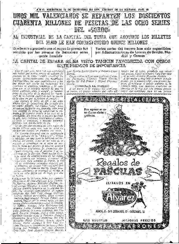 ABC MADRID 23-12-1959 página 59
