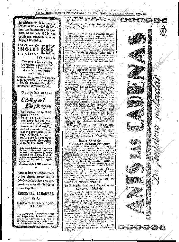 ABC MADRID 23-12-1959 página 72