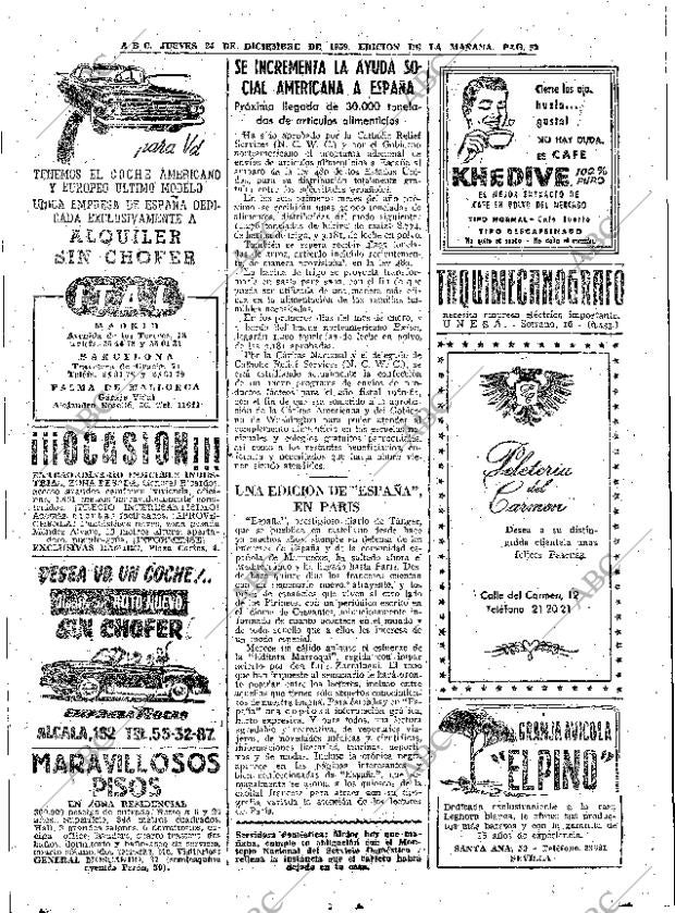ABC MADRID 24-12-1959 página 52
