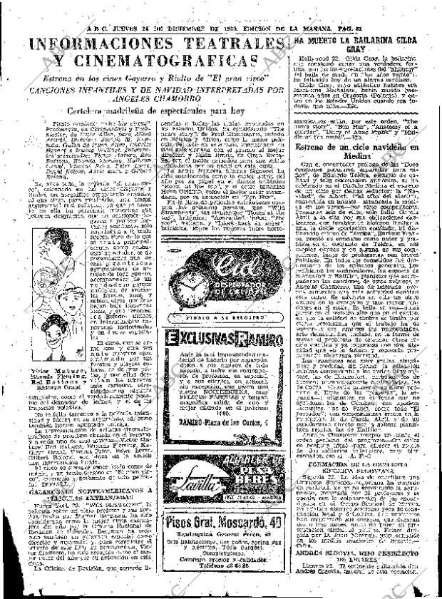 ABC MADRID 24-12-1959 página 81