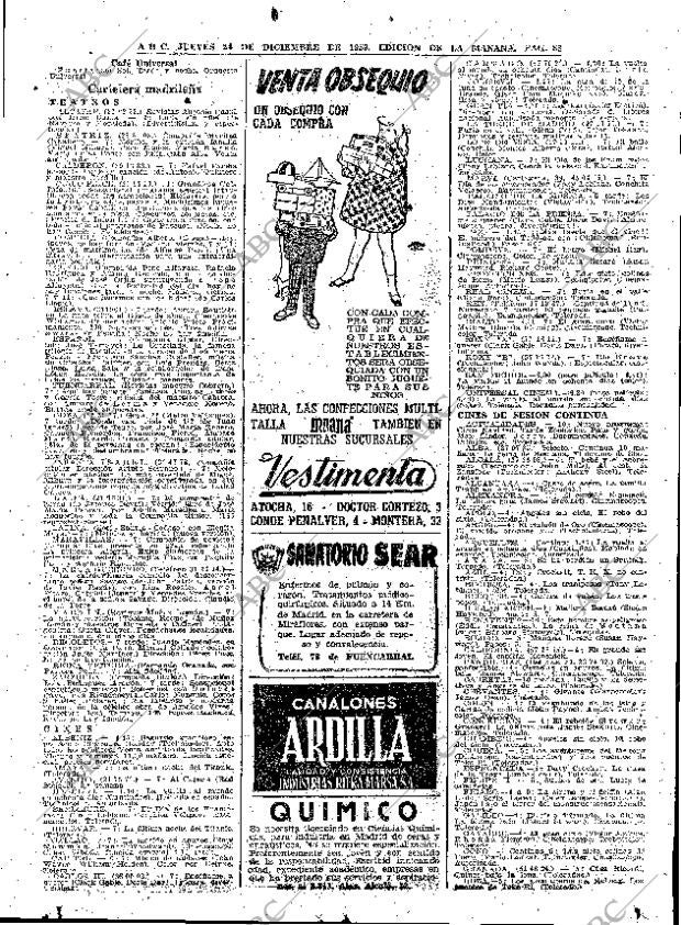 ABC MADRID 24-12-1959 página 83