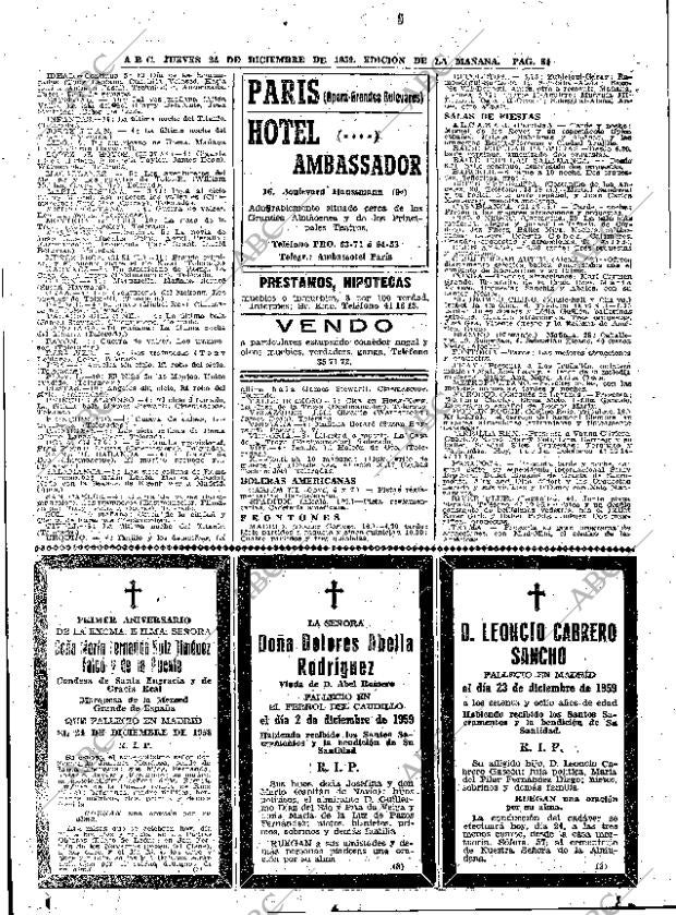 ABC MADRID 24-12-1959 página 84