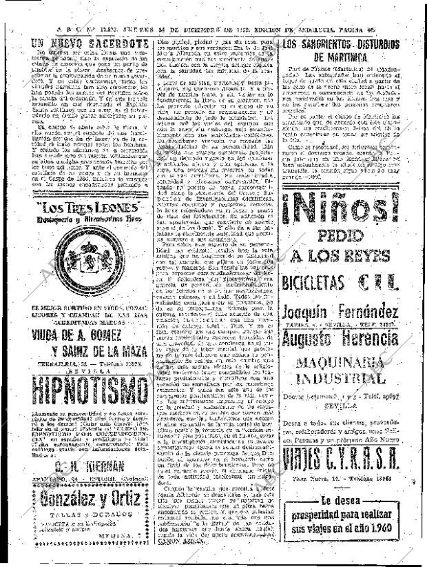 ABC SEVILLA 24-12-1959 página 40
