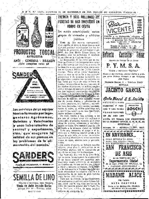 ABC SEVILLA 24-12-1959 página 44