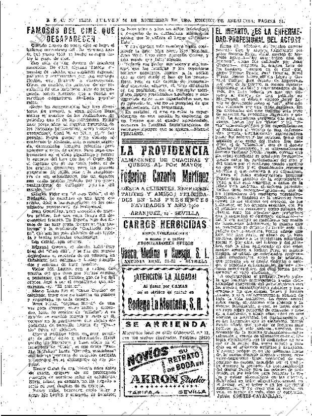 ABC SEVILLA 24-12-1959 página 51