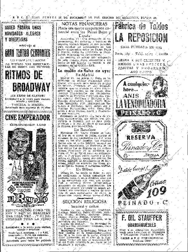 ABC SEVILLA 24-12-1959 página 52