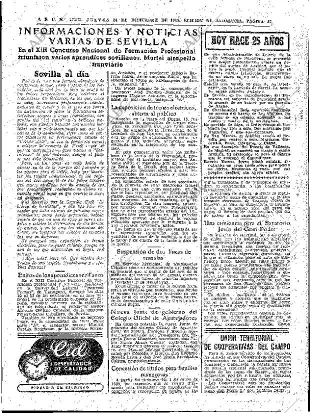 ABC SEVILLA 24-12-1959 página 53