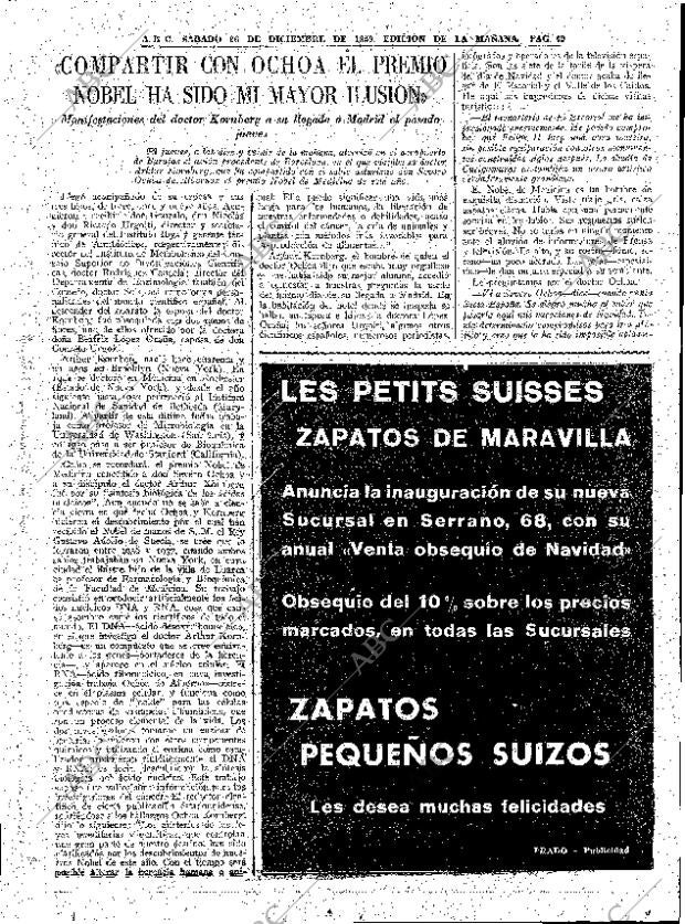 ABC MADRID 26-12-1959 página 49