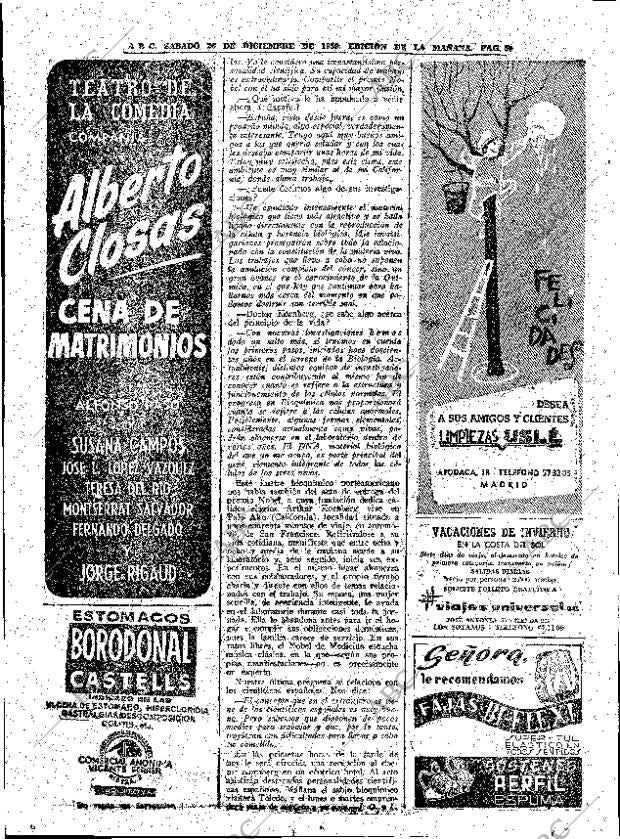 ABC MADRID 26-12-1959 página 50
