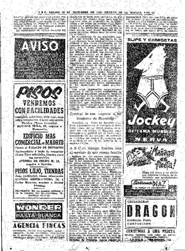 ABC MADRID 26-12-1959 página 62