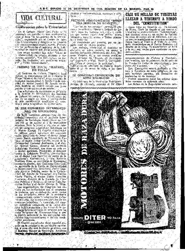 ABC MADRID 26-12-1959 página 65