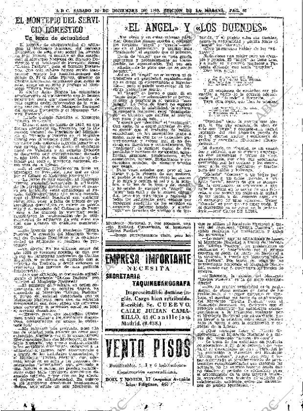 ABC MADRID 26-12-1959 página 67