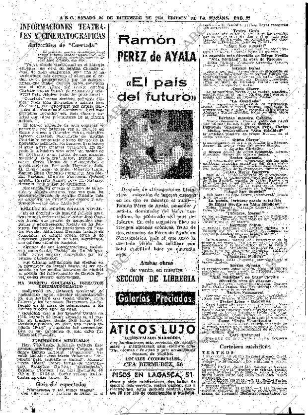 ABC MADRID 26-12-1959 página 77