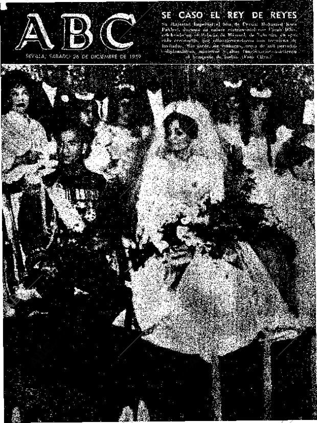 ABC SEVILLA 26-12-1959 página 1