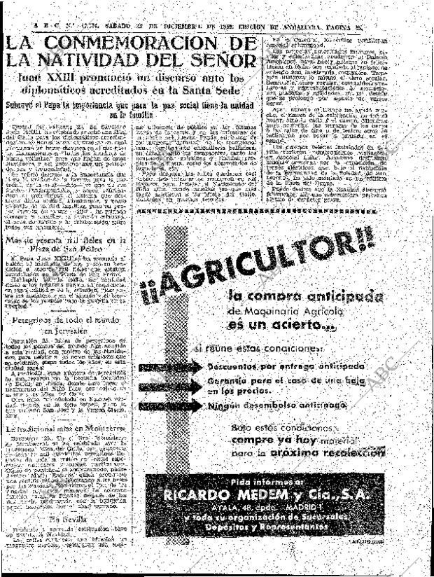 ABC SEVILLA 26-12-1959 página 25