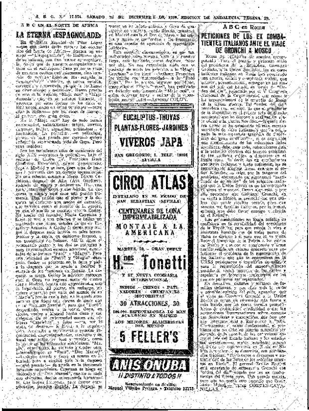 ABC SEVILLA 26-12-1959 página 29
