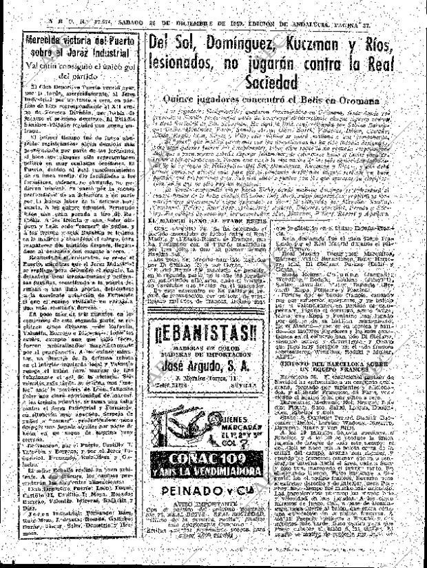 ABC SEVILLA 26-12-1959 página 37