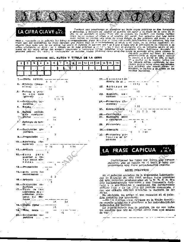 BLANCO Y NEGRO MADRID 26-12-1959 página 115