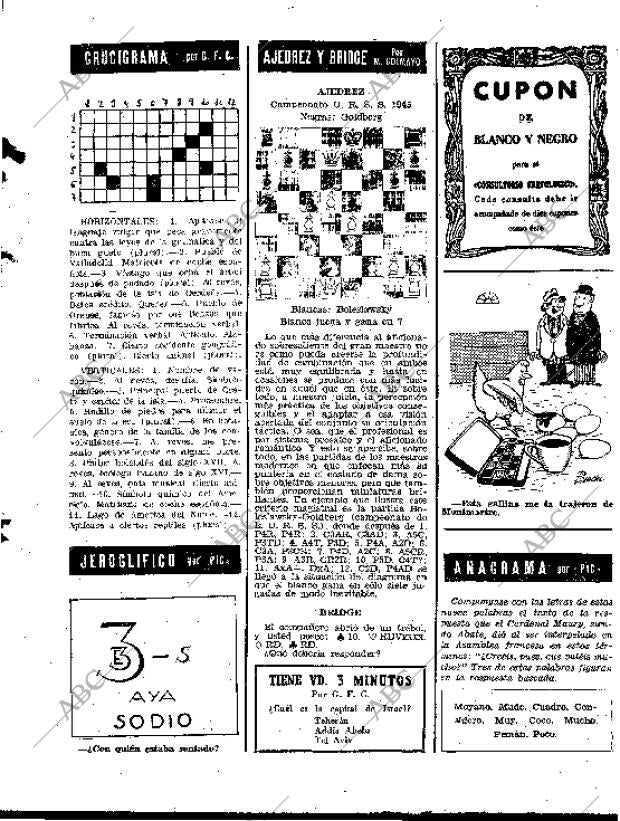 BLANCO Y NEGRO MADRID 26-12-1959 página 119
