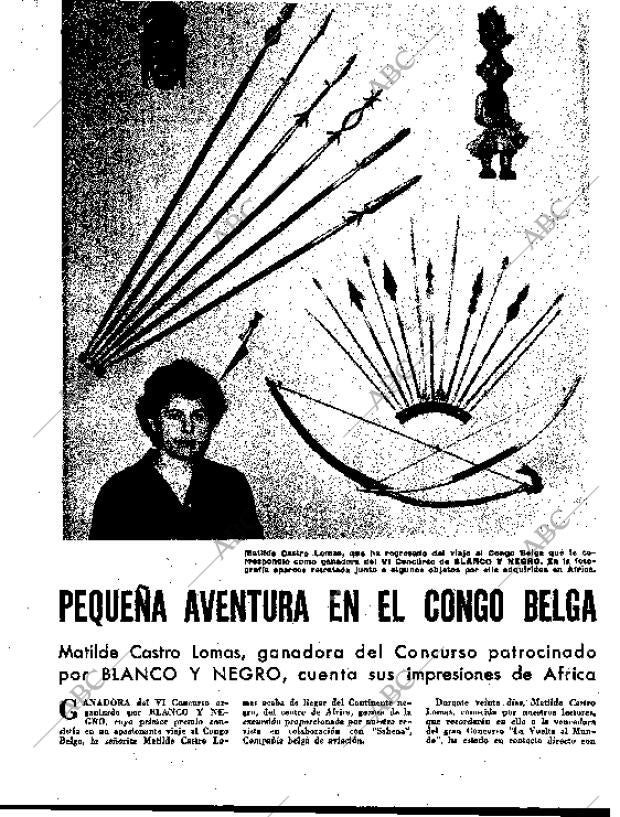 BLANCO Y NEGRO MADRID 26-12-1959 página 61