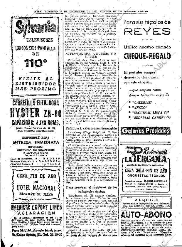 ABC MADRID 27-12-1959 página 82