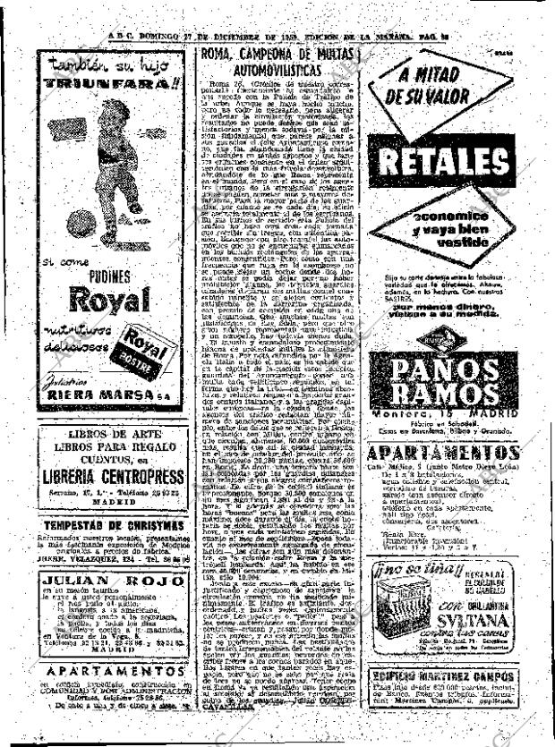 ABC MADRID 27-12-1959 página 86