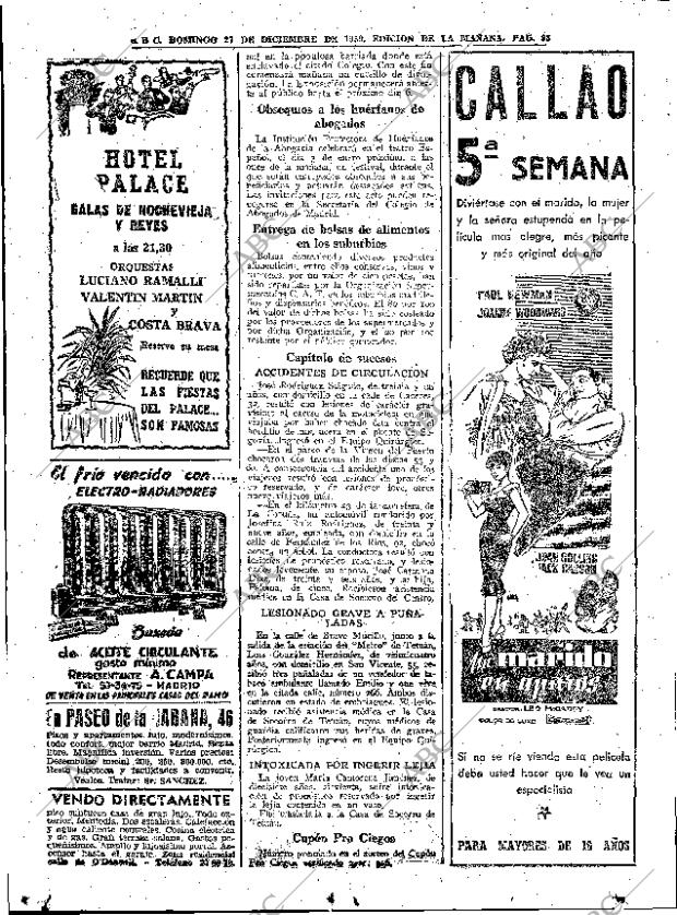 ABC MADRID 27-12-1959 página 98