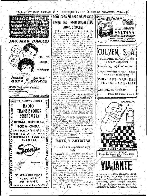 ABC SEVILLA 27-12-1959 página 52