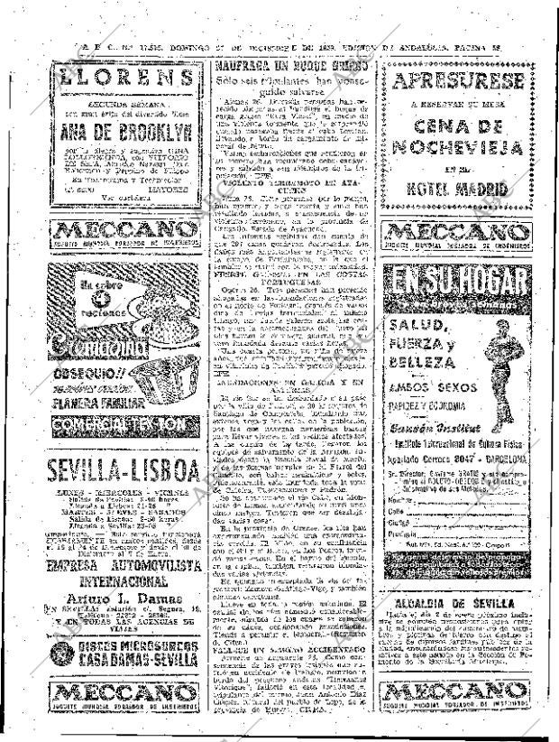 ABC SEVILLA 27-12-1959 página 58